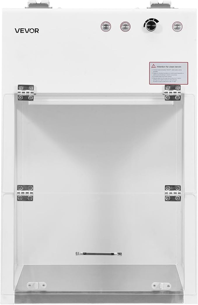VEVOR Laminar Flow Hood, 20.08 x 20.47 x 23.62 inch Working Area Portable Clean by VEVOR
