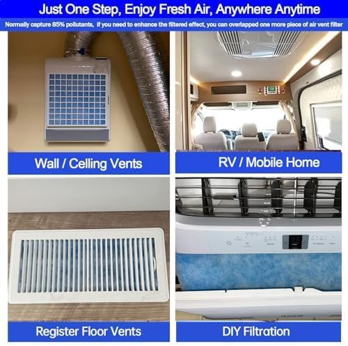 Air Vent Filters, MERV 8 Electrostatic Air Vent Filter - Image 6