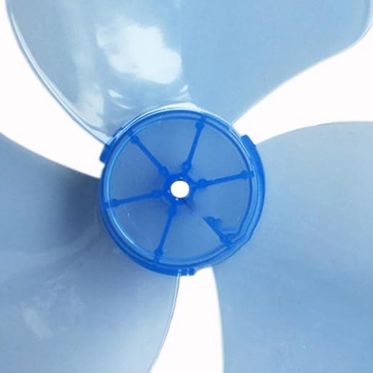 3 Leaves Fan Blade Set, 12 Inch Plastic Fan Blade Replacement Part - Image 4