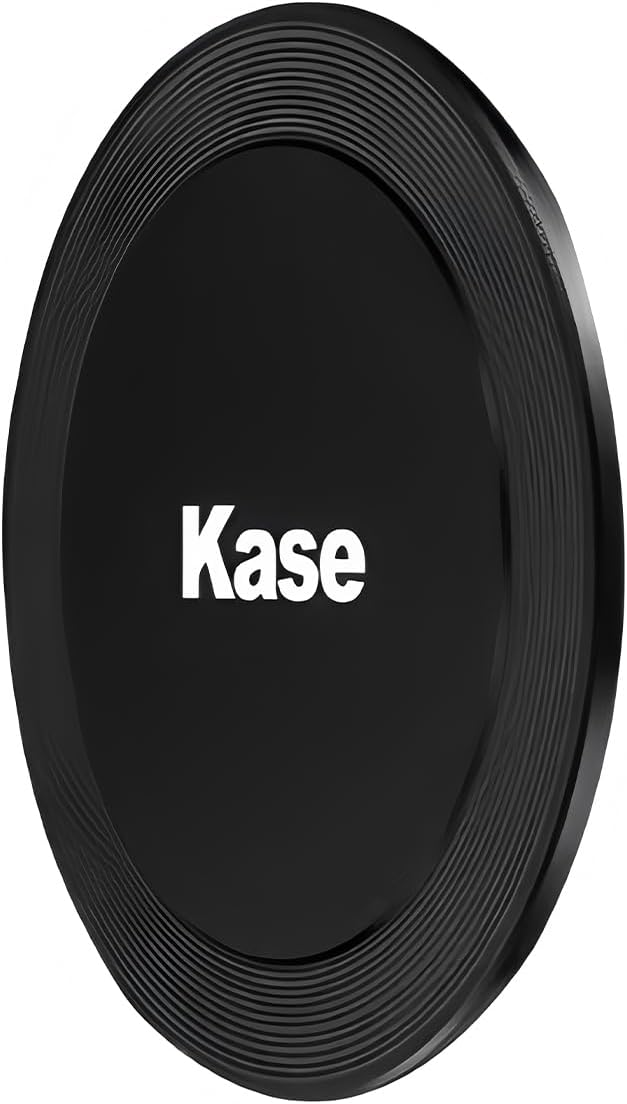 Kase 67mm Front Lens Cap, Magnetic CNC Aluminum + Optical Glass, Quick Press-On - Image 2