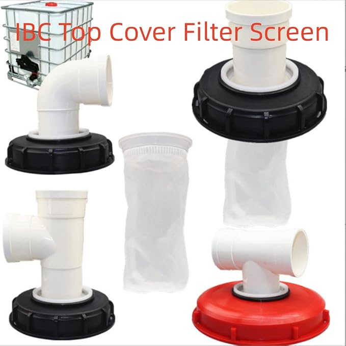 IBC Nylon Lid Filter 2 Pack IBC Lid Nylon Filter Screen Rain Water Filter - Image 3