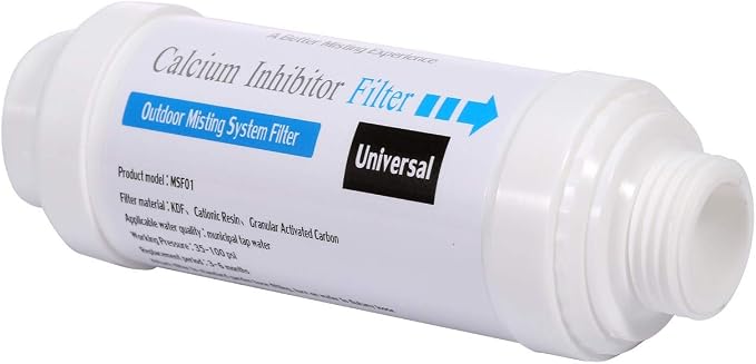 CozyCabin Pack of 2 Mist Calcium Inhibitor Filter Outdoor Misting System Filter - Image 7