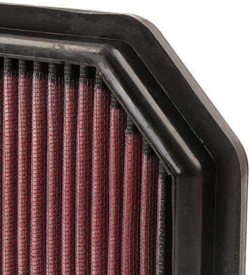 K&N Engine Air Filter: Reusable, Clean Every 75, 000 Miles, Replacement Car Air - Image 3