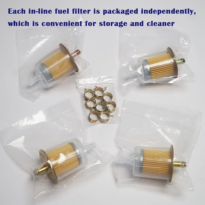 4PCS 5/16" Universal Fuel Filters - Image 5