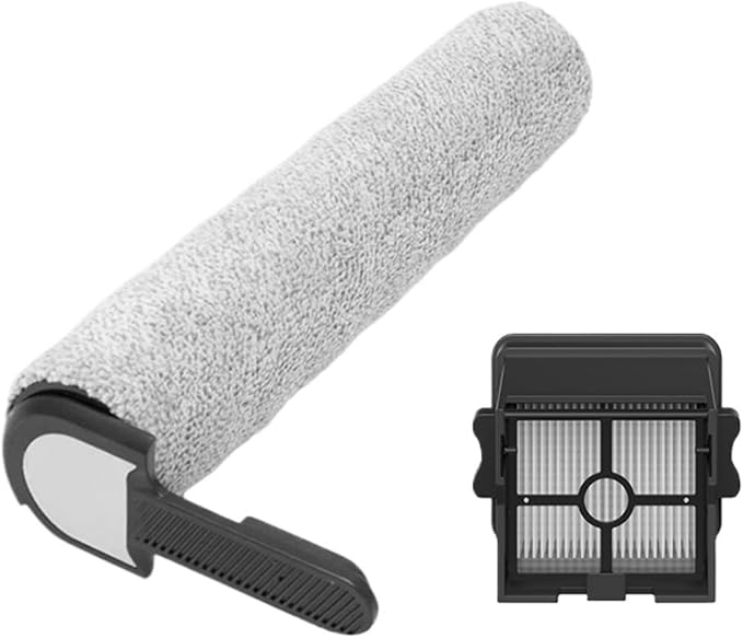 Wet Dry Vacuum Cleaner Roller Brush HEPA Filter Replacement Kit Compatible by Unknown