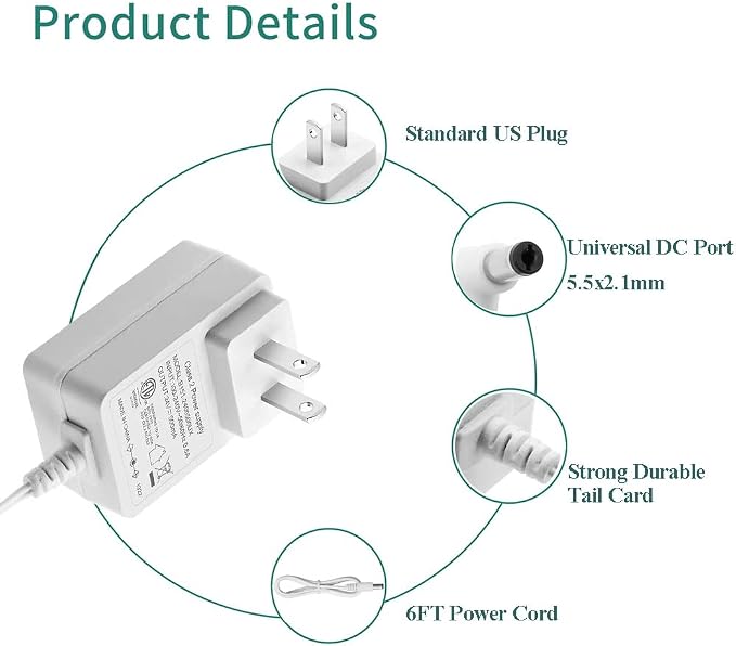 24V 0.5A Power Supply Adapter ETL Listed Class 2 Certified Power Adapter - Image 6