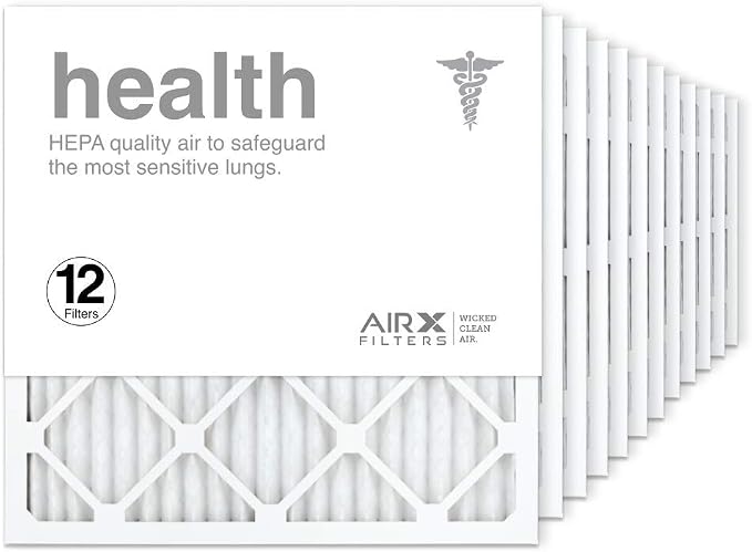 AIRx Filters 20x20x1 Air Filter MERV 13 Pleated HVAC AC Furnace Air Filter by AIRXFILTERSWICKEDCLEANAIR