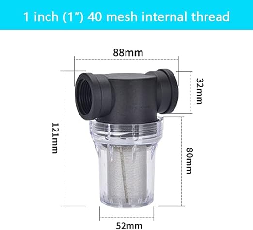 Budget Plastic Water Filter 1/2-1 - Image 2