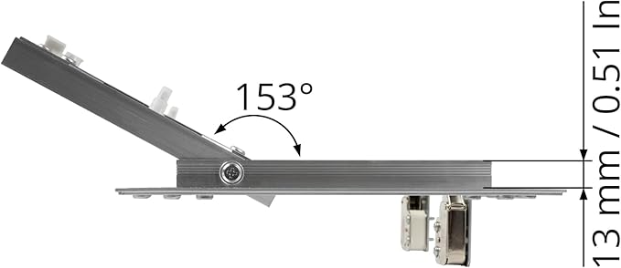 6" x 8" Inch Aluminum Drywall Access Panel - Service Shaft Door - Plumbing, Electricity, Heating, Alarm Wall Inspection hatch for Drywall - Bathroom Service Access Hole Cover