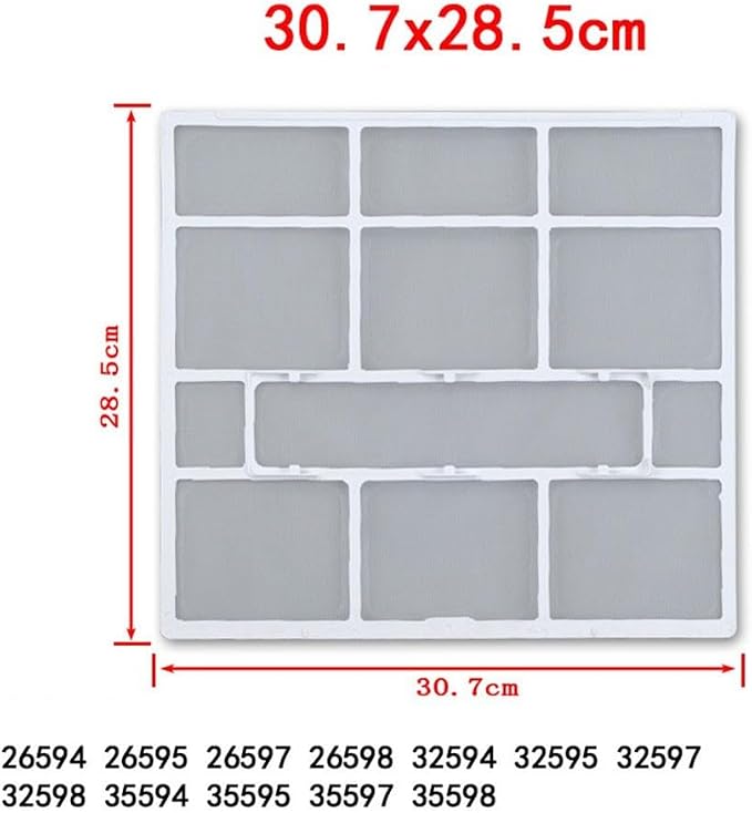 2 Pack Air Conditioner Filter Accessories, Indoor Unit Hanging Dust Screen - Image 3