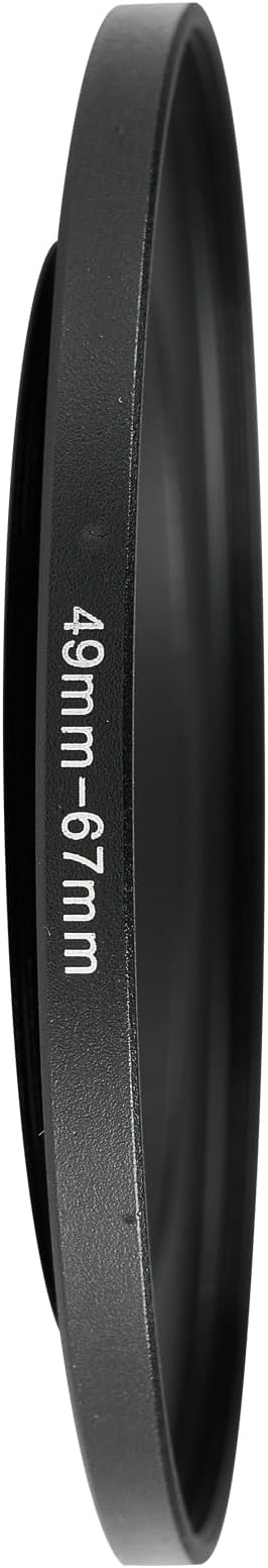 49-67mm Metal Step-Up Ring Adapter Compatible - Image 3