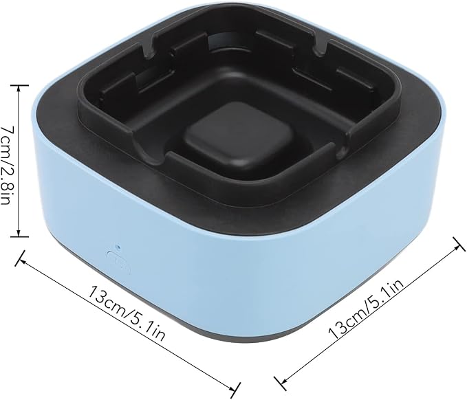 Smokeless Ashtray with Negative Ion Air Purifier Filter and Aromatherapy - Image 3