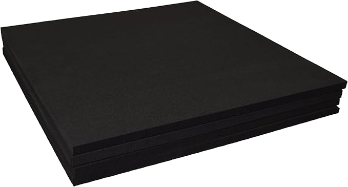 XCEL 4-Pack 12" x 12" x 3/8" Multi-Purpose Anti-Vibration Pads – Protection by XCEL