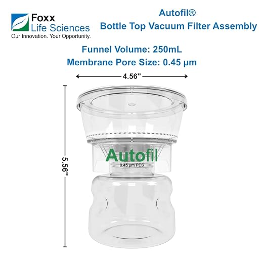 Foxx Life Sciences 1141-RLS Autofil Sterile Disposable Vacuum Filter Units - Image 2