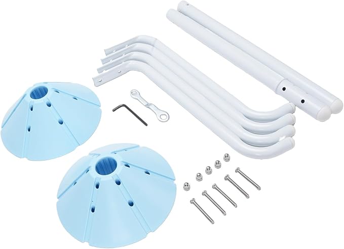 Pool Filter Cleaner Stand, Stainless Steel Rotating Pool Filter Cleaner Tool - Image 7