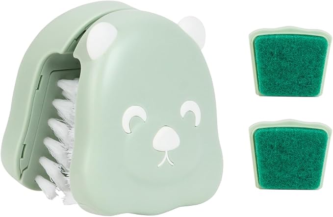 CQT BladeBrush Knife and Cutlery Cleaner Brush Bristle Scrub Kitchen Washing by CQT-HOMEUSA