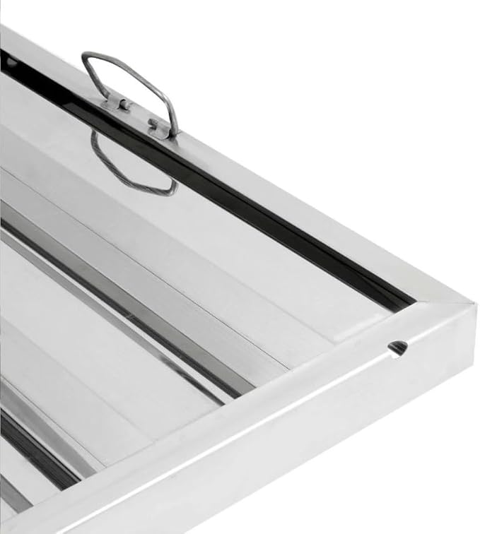 Soro Essentials- 20" W x 16" H Stainless Steel Commercial Kitchen Hood Filter - Image 5