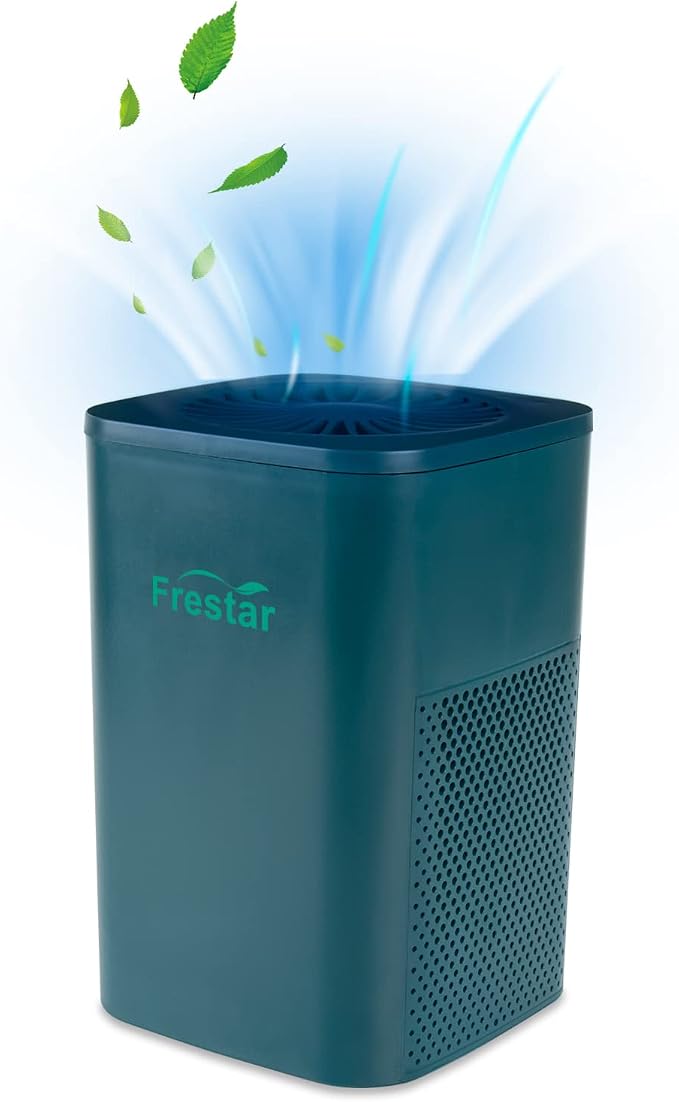 Desktop Air Purifier with HEPA Filter by frestar