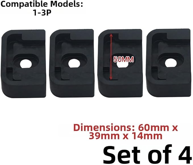 4 PCS Air Conditioner Outdoor Unit Vibration Damping Rubber Pad Foot Pad - Image 4