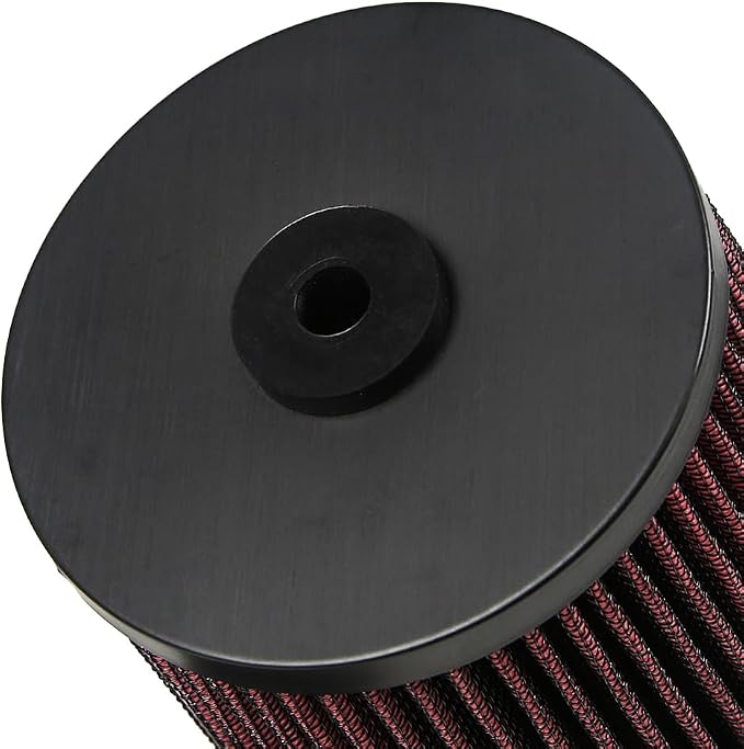 2.75 Inch 70 mm High-Flow Air Filter, Reusable Cone Cold Air Intake, High - Image 4