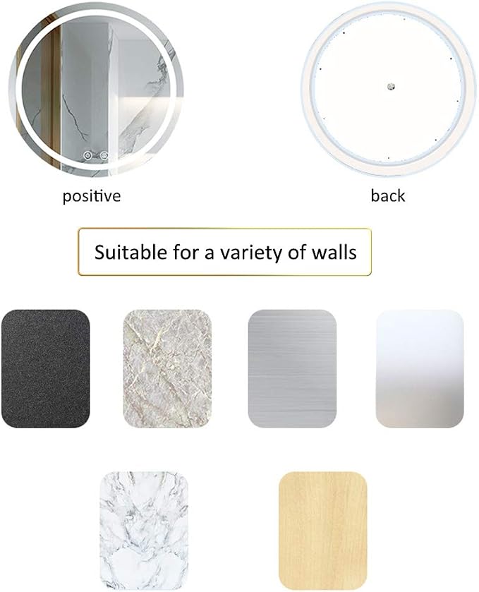 Modern LED Illuminated Bathroom Mirror - Image 5