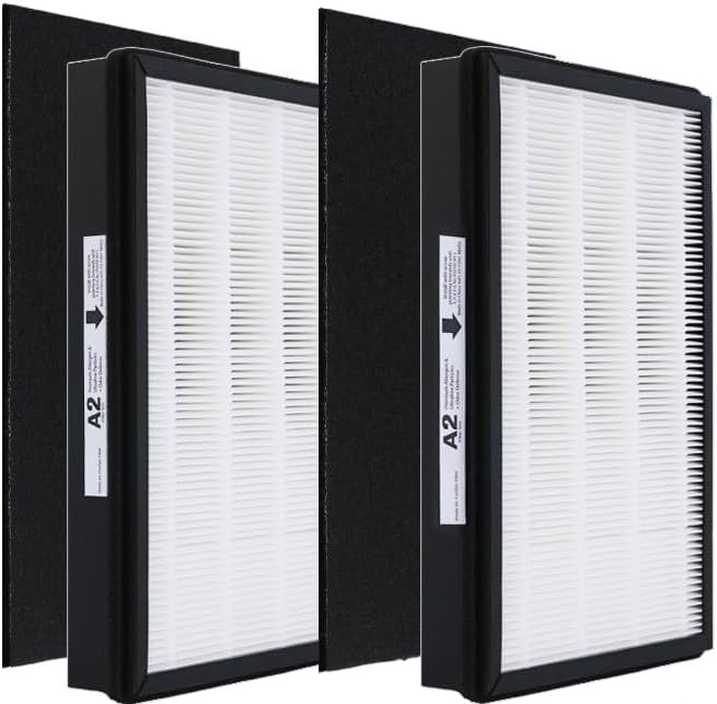 A2 True HEPA Replacement Filter, Compatible by WOCASE