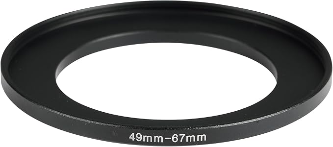 49-67mm Metal Step-Up Ring Adapter Compatible - Image 2