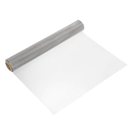 uxcell 40 Mesh 79" x 16" Woven Wire Mesh, 304 Stainless Steel Air Vent Filter by uxcell