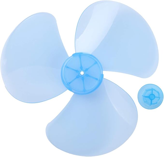 dPois Plastic Fan Blade Leaves Universal Household Standing Pedestal Fan Table - Image 2