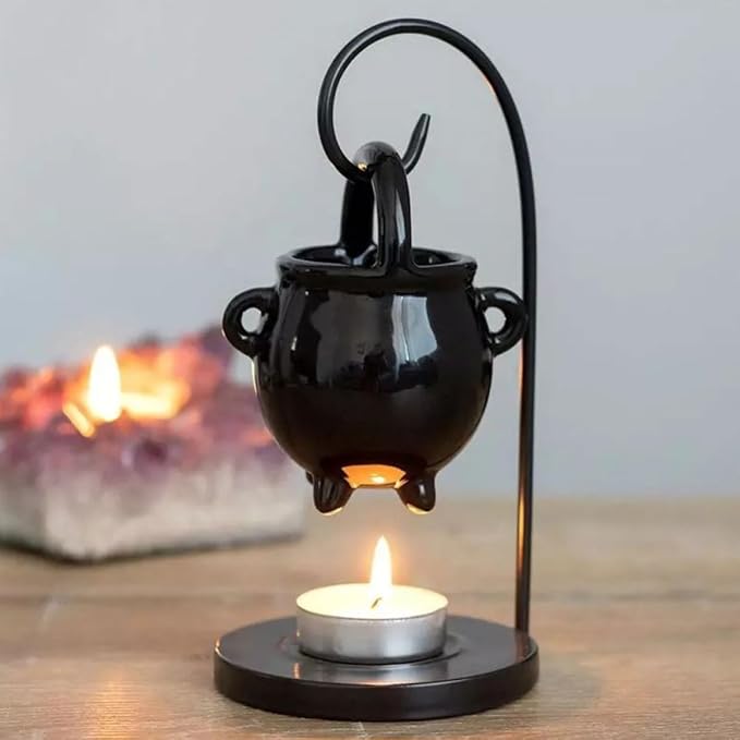 Creative Design Ceramic and Iron Candle Warmer - Image 5