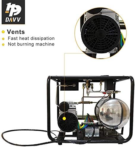 110V 1100W for Scuba Hookah Diving Air Compressor 115 PSI Electronic Pump - Image 6