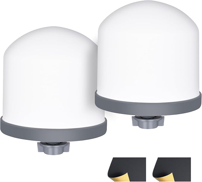 2Pack Replacement Ceramic Dome Water Filter 0.2 to 0.5 micron by YKMGON