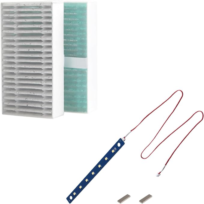 3D Printer Accessories 2Pcs HEPA Air Filter and 24V LED Light Board Kit by Imdinnogo