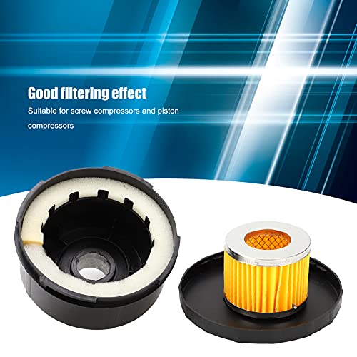 3/4 25mm Air Compressor Silencer, Plastic Shell Round Muffler Filter Intake Dia - Image 4