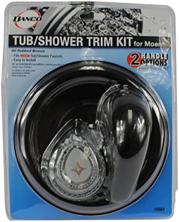 Danco 10561 Use with Moen Tub and Shower Faucets Trim Kit, Single-Handle Moentrol Series, Oil Rubbed Bronze