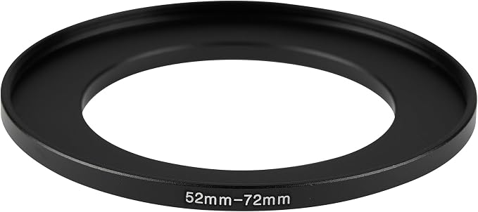 52-72mm Metal Step-Up Ring Adapter Compatible - Image 3