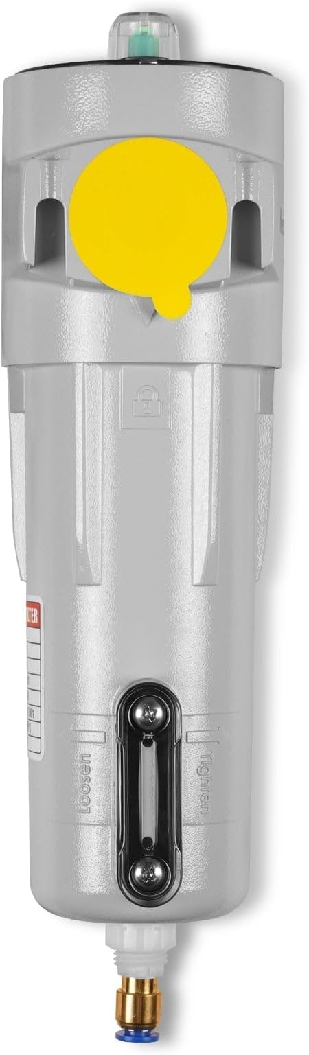 63 CFM Compressed Air Oil-Water Separator Precision Filter, Oil Content 0.001ppm - Image 4