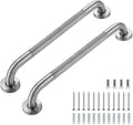 Grab Bars for Shower, 1 Pack 18-Inch Anti Slip Shower Handles for Elderly, Safety Shower Grab Bar, Stainless Steel Handicap Grab Bars for Bathroom,Toilet (Brushed Nickel, 1" Diameter)