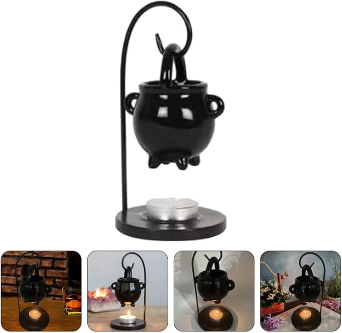 Creative Design Ceramic and Iron Candle Warmer - Image 7