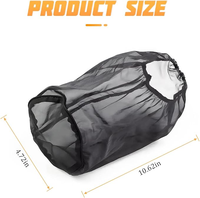 AICEL Air Filter Wrap, Automotive Air Cleaner Waterproof Rain Sock Wrap - Image 2