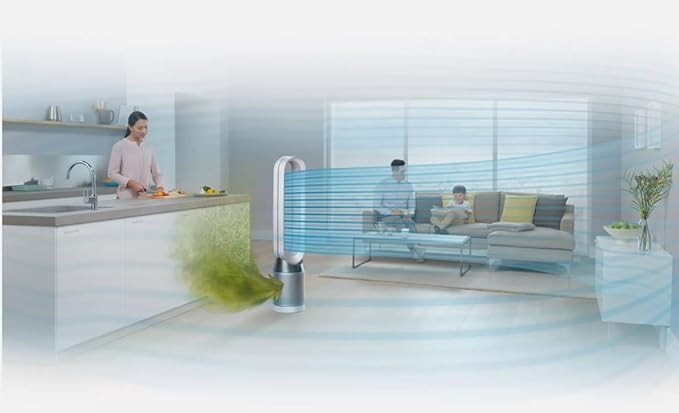 Dyson Pure Cool Purifier Fan TP4A remote controlled purifying fan - Image 4