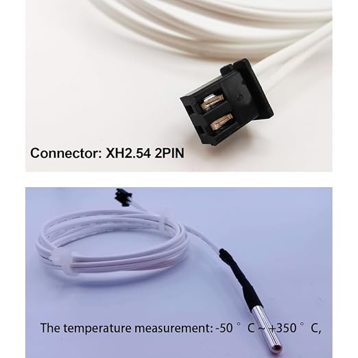 3Pcs 3D Printer HT-NTC100K Thermistor, Ender 3 Thermistor Upgrade NTC 100K 3950 - Image 4