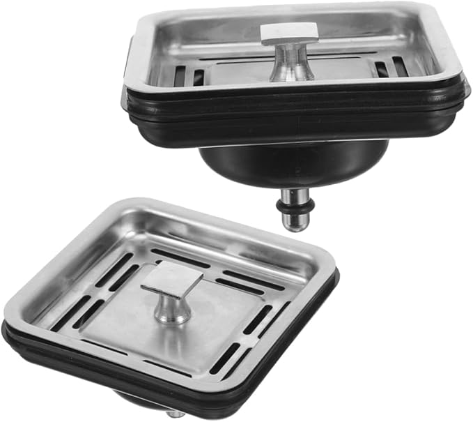 Mipcase 2Pcs Kitchen Sink Drain Strainer and Stopper by Mipcase