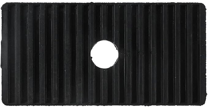 MY MIRONEY 4PCS 3.94" × 1.97" Rectangle Rubber Anti-Vibration Isolator Pads - Image 3