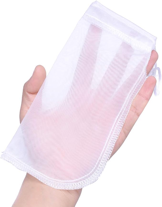 ALEGI Media Filter Bag Aquarium Extra Fine, Reusable 180 Micron Drawstring Mesh - Image 4