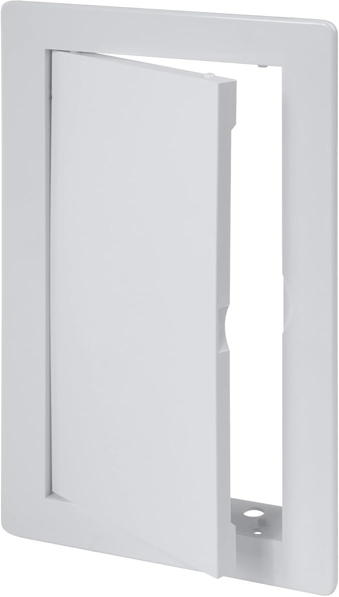 Vent Systems 4x8 Access Panel - Pack of 2 - Easy Access Doors - ABS Plastic - Access Panel for Drywall, Electrical and Plumbing - Exterior Dimensions 5.37 x 9.37 Inches
