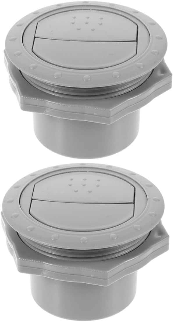 Cabilock 2pcs Air Conditioning Outlet Small Vent Return Adjustable Air Vent by cabilock