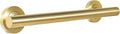 Lava Odoro Shower Grab Bar, Modern Stainless Steel Handicap Grab Bar for Bathtubs and Showers, Shower Safety Bar for Seniors Disabled, ADA-Compliant (Brushed Gold, 12 Inch)