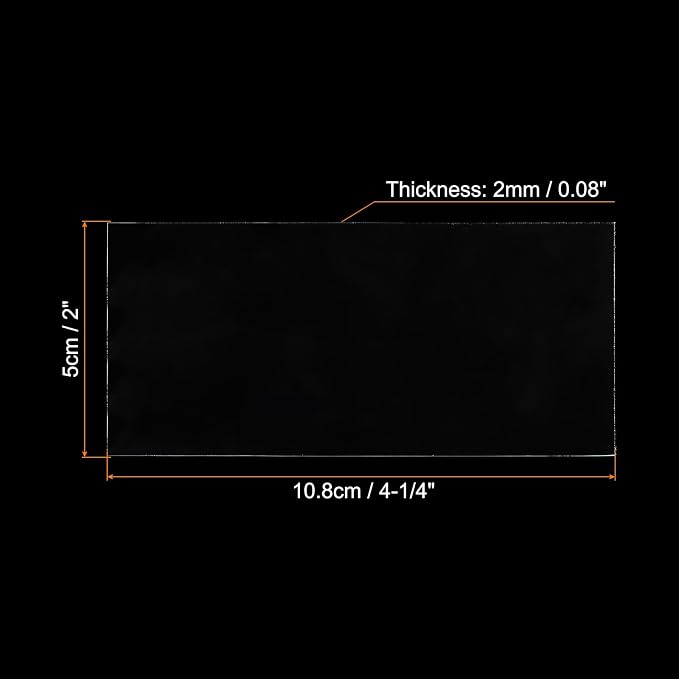 PATIKIL Welding Len 4-1/4"x 2", 6 Pack Hardened Glass Filter Plates Covers - Image 2
