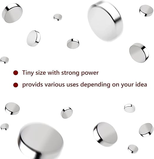 rhinocats 60Pcs Small Magnets, Mini Variety Magnets - Image 6